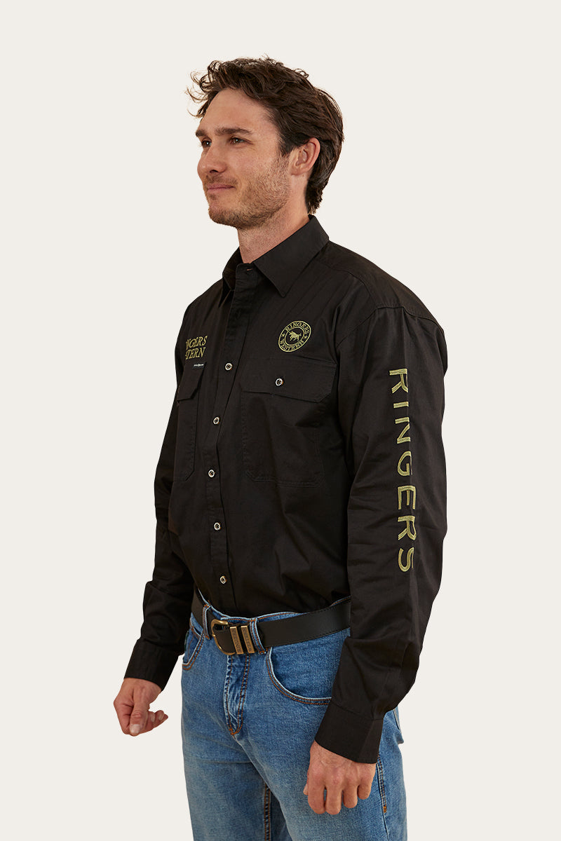 Ringers Western Hawkeye Mens Full Button Work Shirt - 11