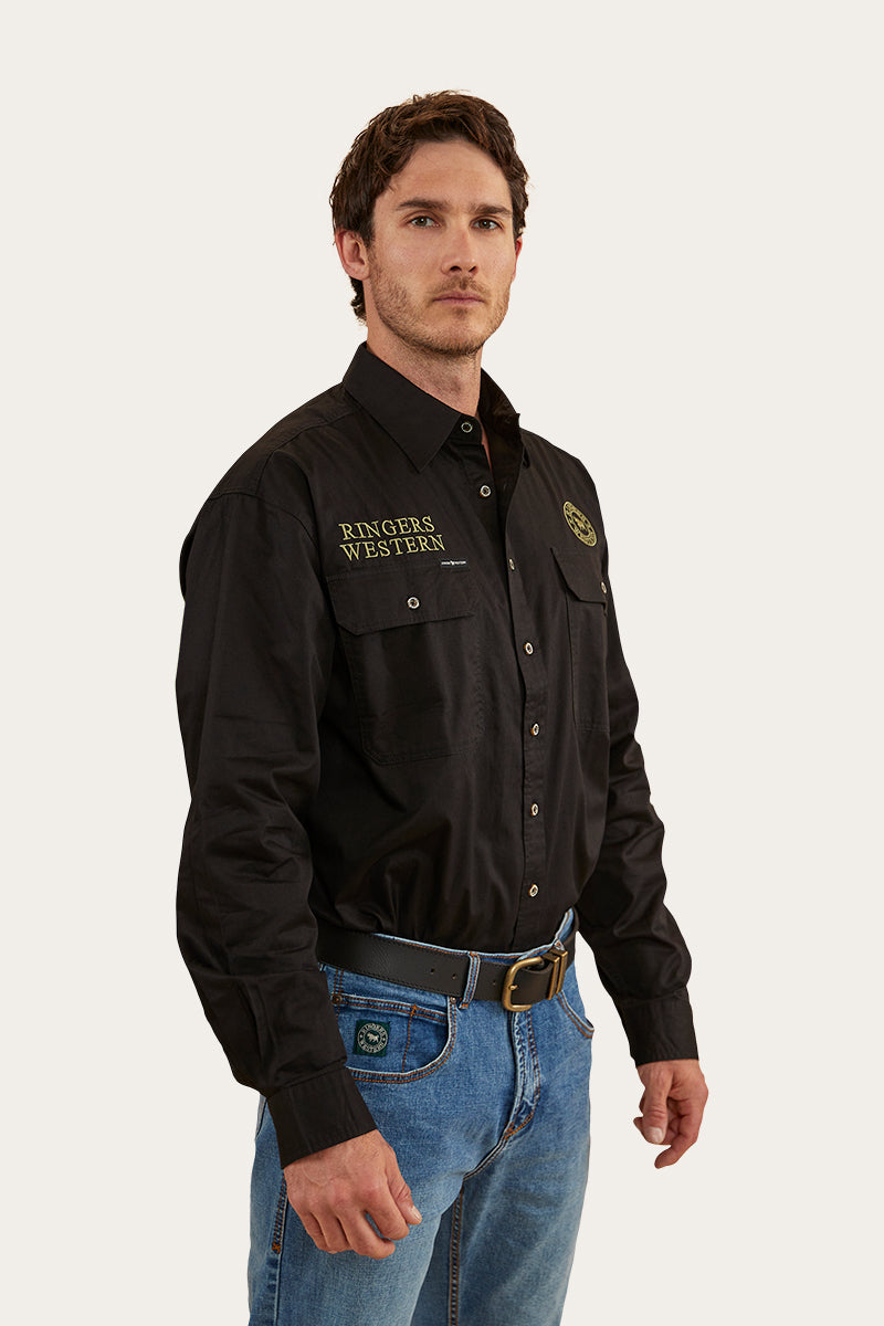 Ringers Western Hawkeye Mens Full Button Work Shirt - 15