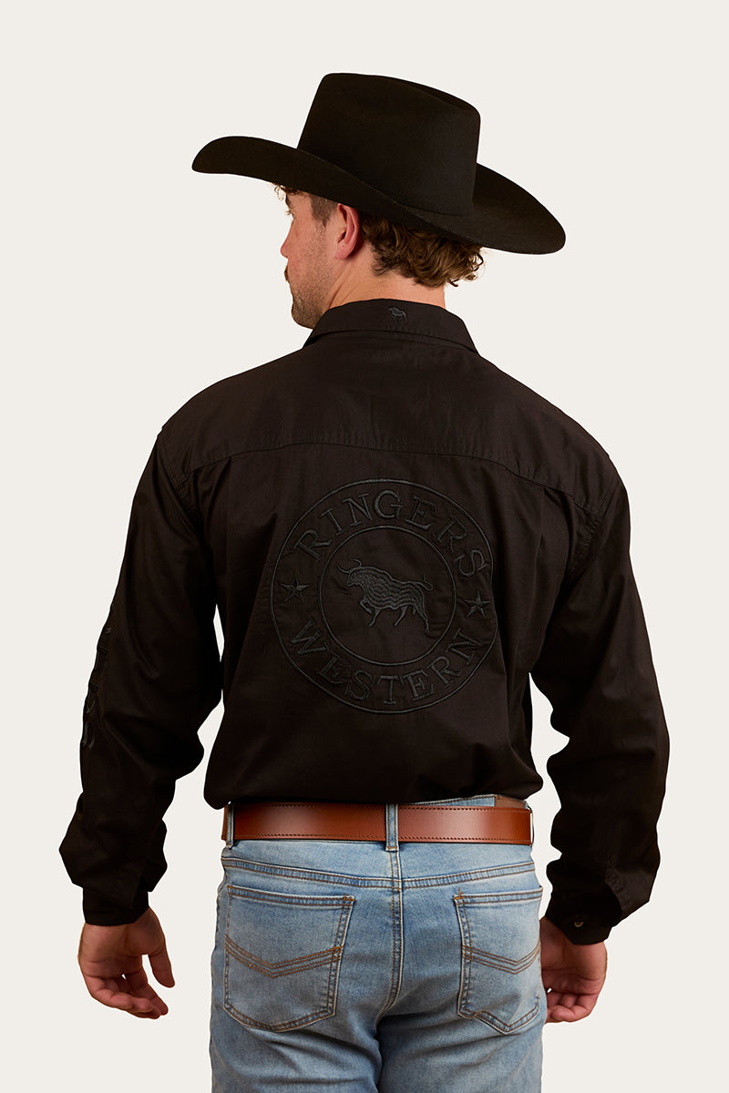 Ringers Western Hawkeye Mens Full Button Work Shirt - 17