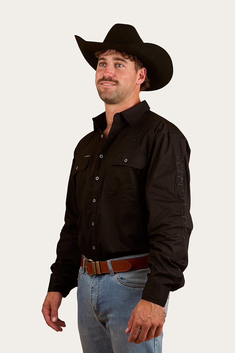 Ringers Western Hawkeye Mens Full Button Work Shirt - 18