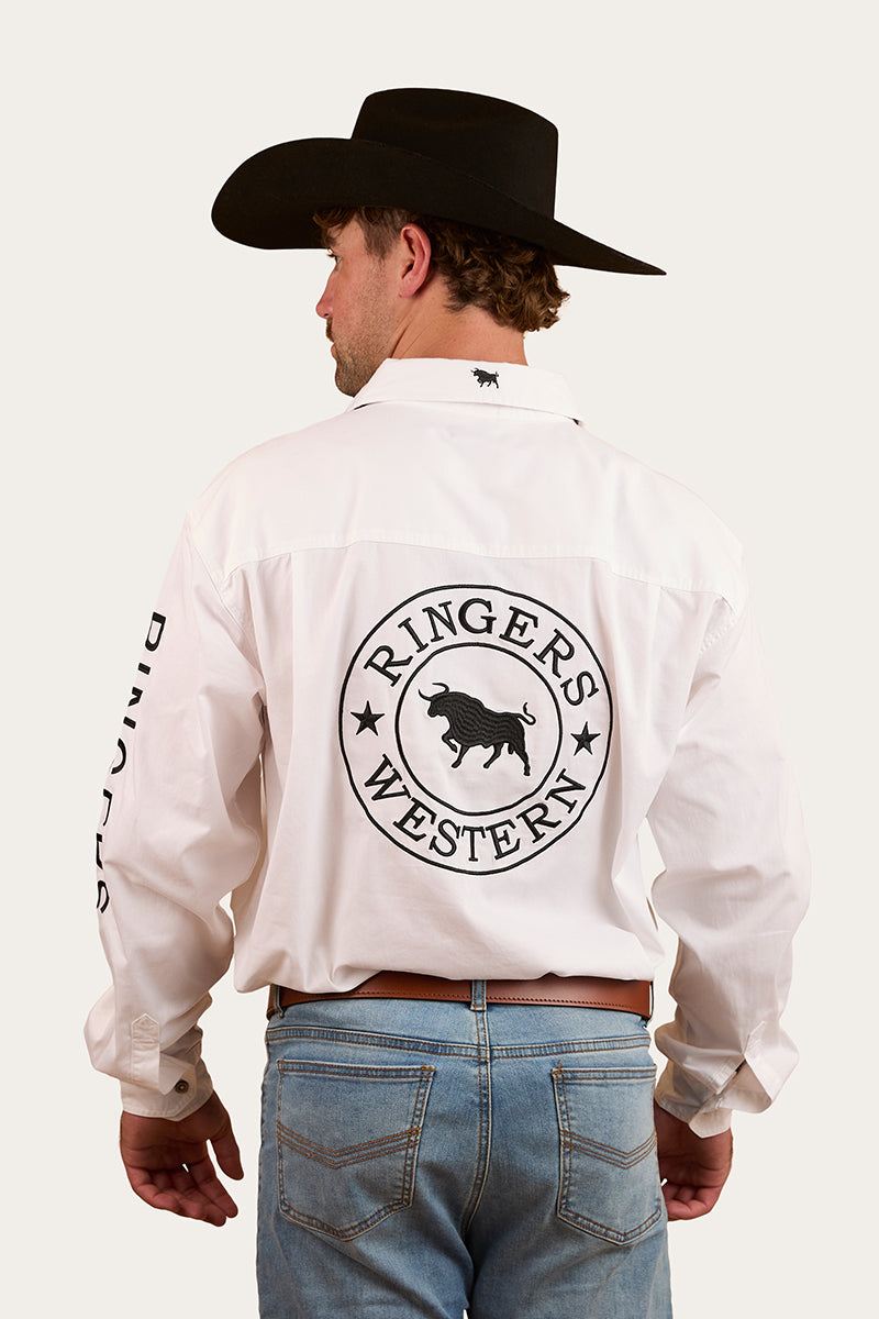 Ringers Western Hawkeye Mens Full Button Work Shirt - 23