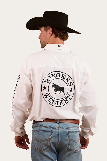 Ringers Western Hawkeye Mens Full Button Work Shirt - 23
