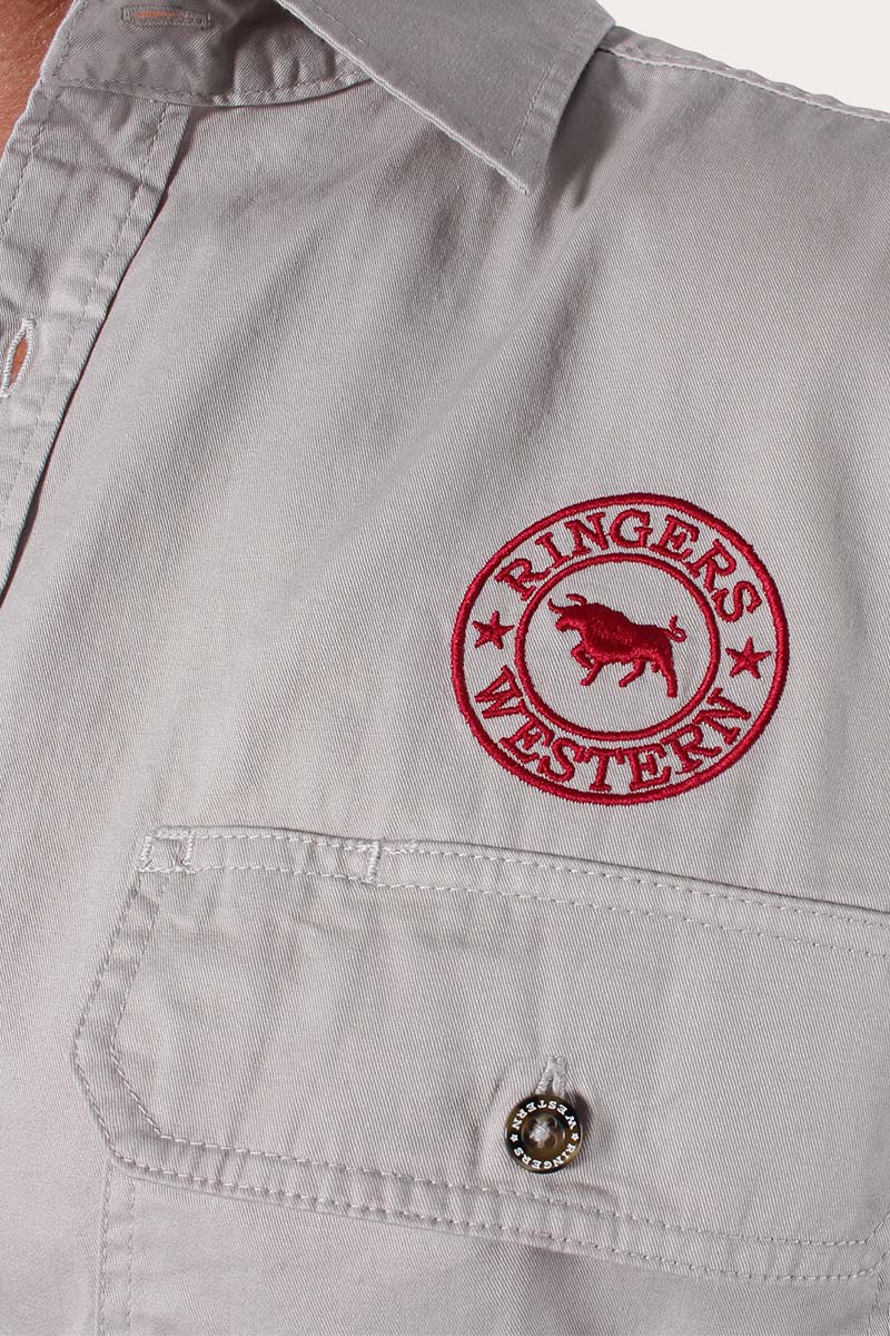 Ringers Western Hawkeye Mens Full Button Work Shirt - 25