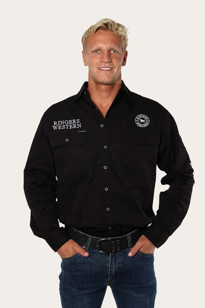 Ringers Western Hawkeye Mens Full Button Work Shirt - 7