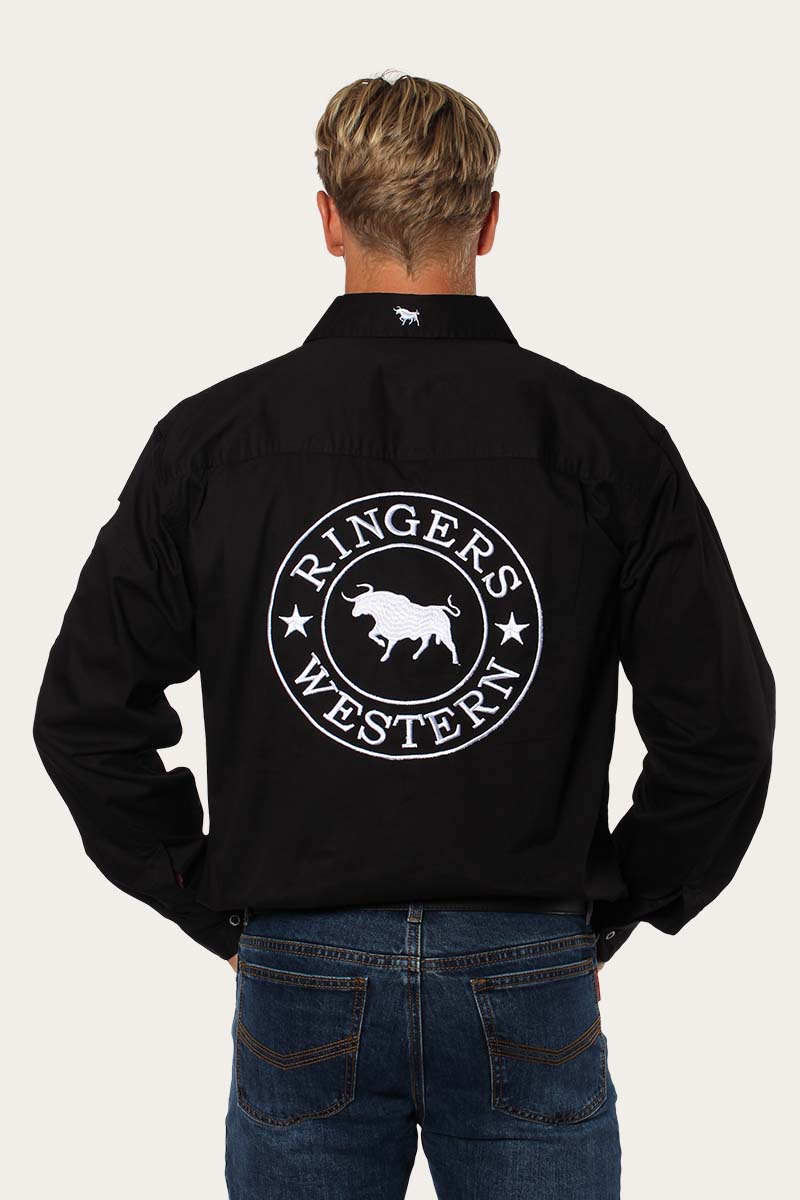 Ringers Western Hawkeye Mens Full Button Work Shirt - 9