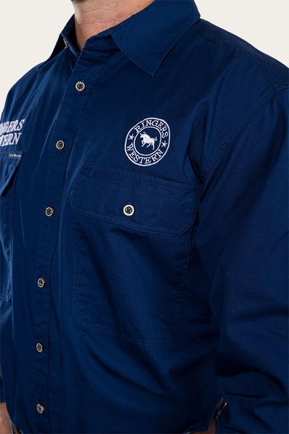 Ringers Western Hawkeye Mens Full Button Work Shirt - 21