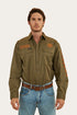 Ringers Western Hawkeye Mens Full Button Work Shirt - 4