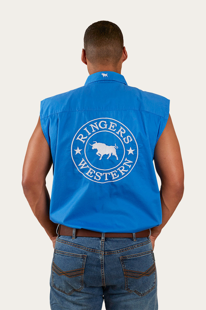 Ringers Western Hawkeye Mens Sleeveless Work Shirt - 10
