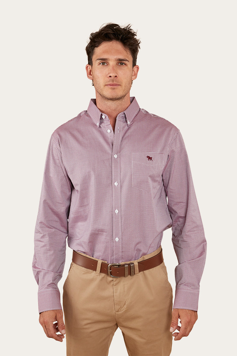 Ringers Western Heritage Mens Check Dress Shirt - 10