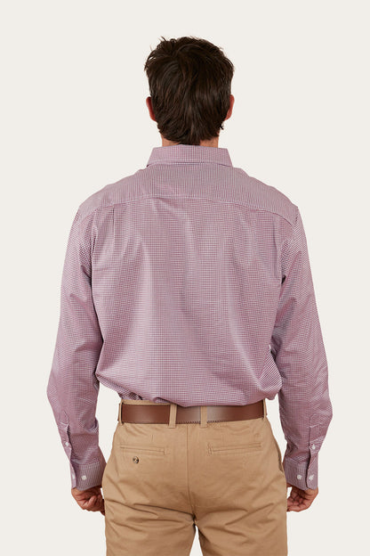 Ringers Western Heritage Mens Check Dress Shirt - 12