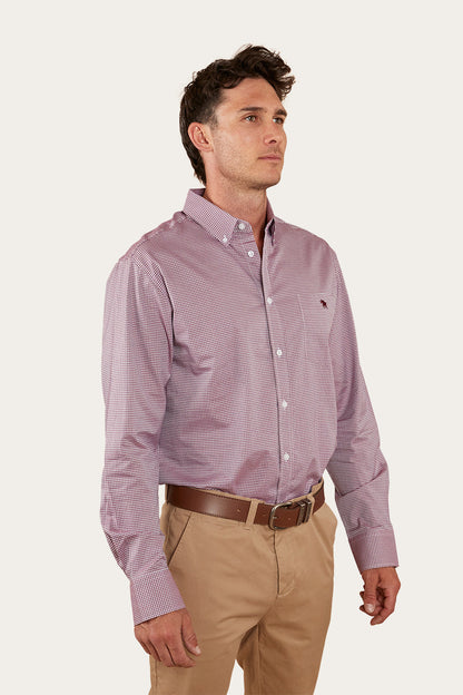 Ringers Western Heritage Mens Check Dress Shirt - 13