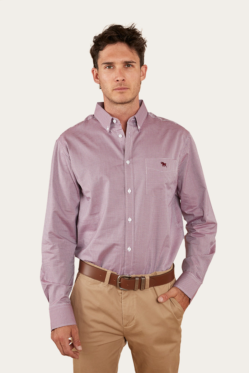 Ringers Western Heritage Mens Check Dress Shirt - 9