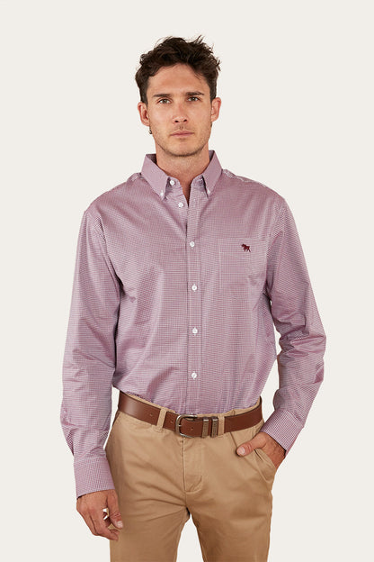 Ringers Western Heritage Mens Check Dress Shirt - 9