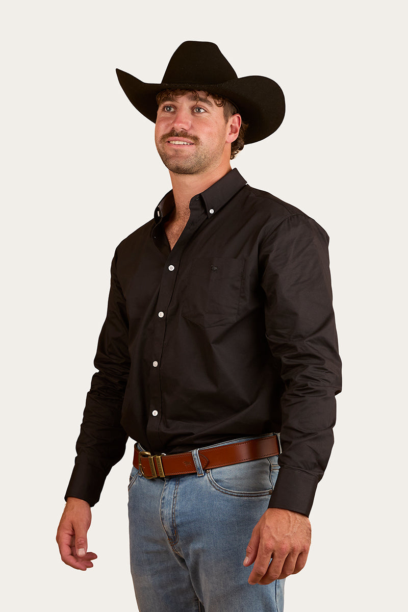Ringers Western Heritage Mens Plain Dress Shirt - 5