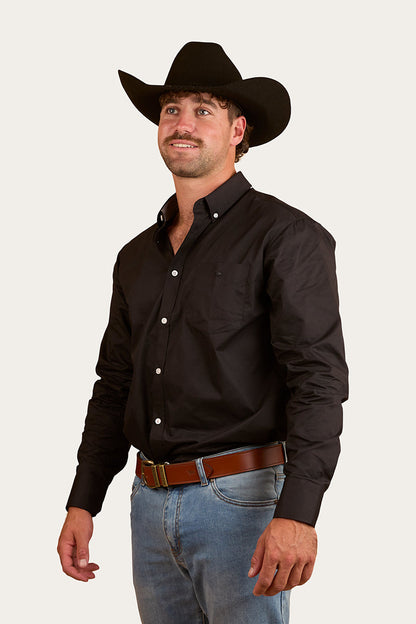 Ringers Western Heritage Mens Plain Dress Shirt - 5