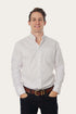 Ringers Western Heritage Mens Plain Dress Shirt - White