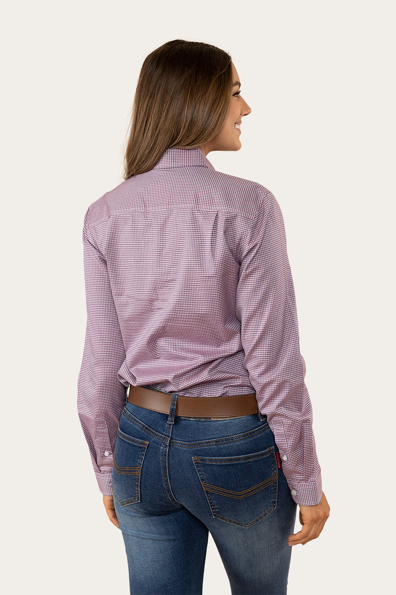 Ringers Western Heritage Womens Check Dress Shirt - 13