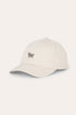 Ringers Western Hero Flexfit 110 Baseball Cap - Cream Antique Silver
