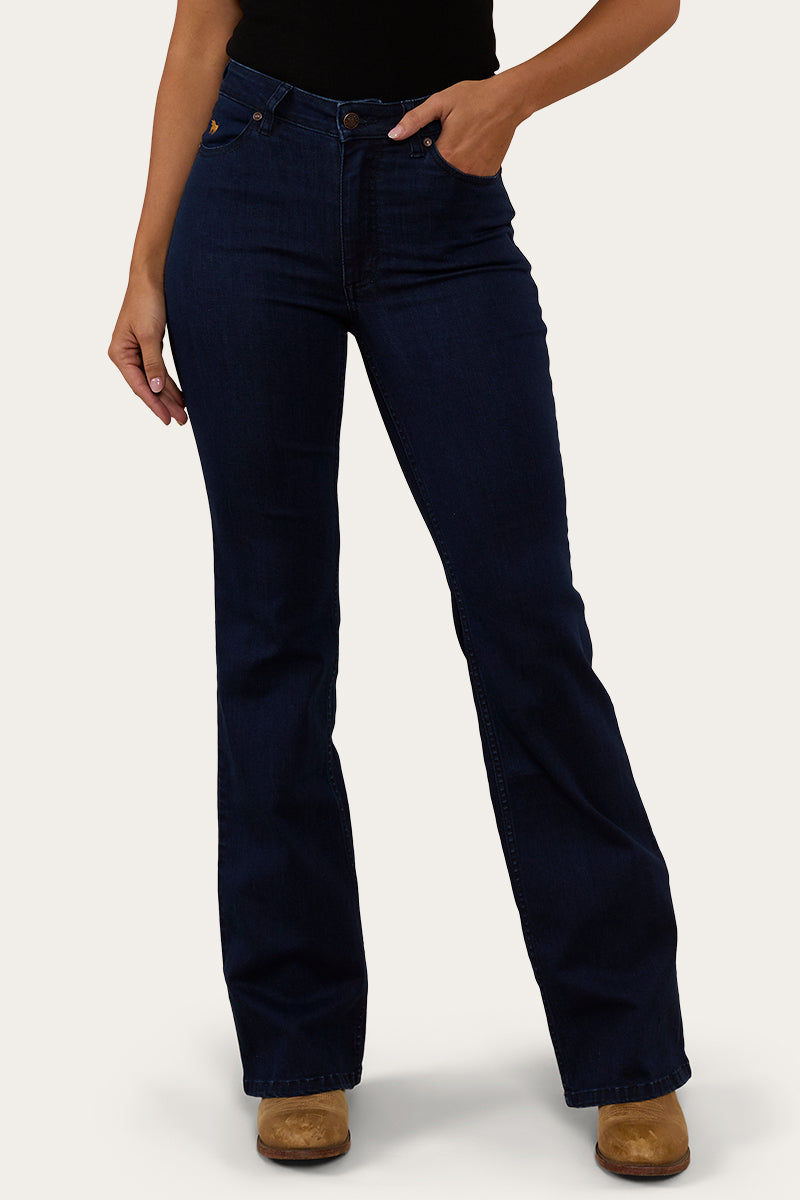Ringers Western Indi Womens High-Rise Bootleg Jeans - 10