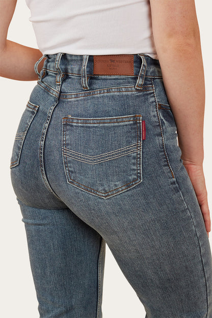 Ringers Western Indi Womens High-Rise Bootleg Jeans - 16