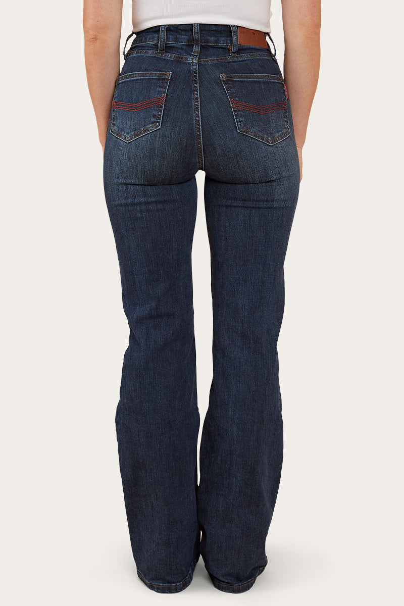 Ringers Western Indi Womens High-Rise Bootleg Jeans - 6
