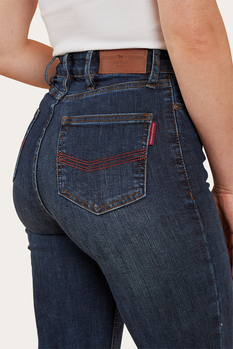 Ringers Western Indi Womens High-Rise Bootleg Jeans - 8
