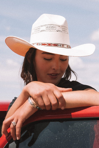 Ringers Western Indiana Hat - White