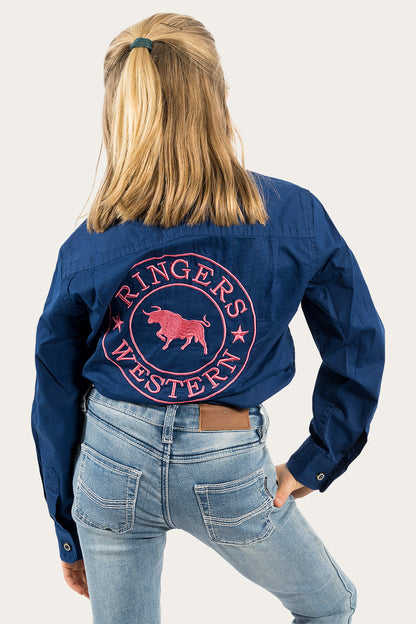 Ringers Western Jackaroo Kids Full Button Work Shirt - 18