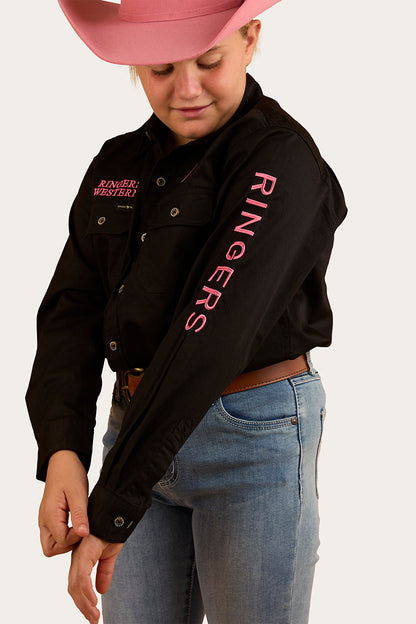 Ringers Western Jackaroo Kids Full Button Work Shirt - 5