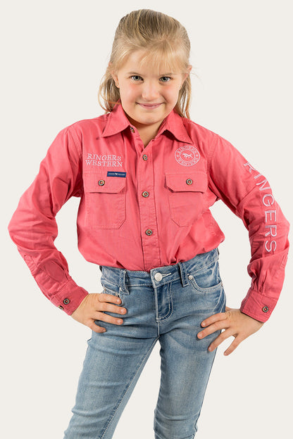 Ringers Western Jackaroo Kids Full Button Work Shirt - 9