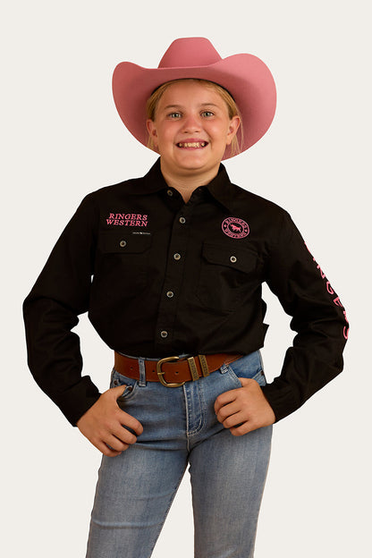 Ringers Western Jackaroo Kids Full Button Work Shirt