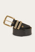 Ringers Western James Kids Belt - 100% Australian Made - Black Gold