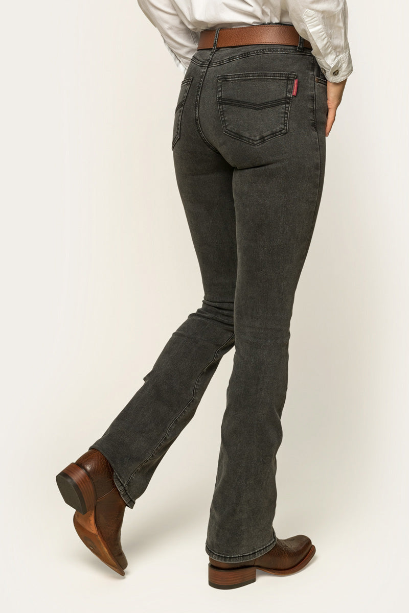 Ringers Western Katherine Cowgirl Womens Mid-Rise Bootleg Jeans - 3