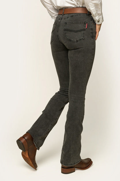Ringers Western Katherine Cowgirl Womens Mid-Rise Bootleg Jeans - 3