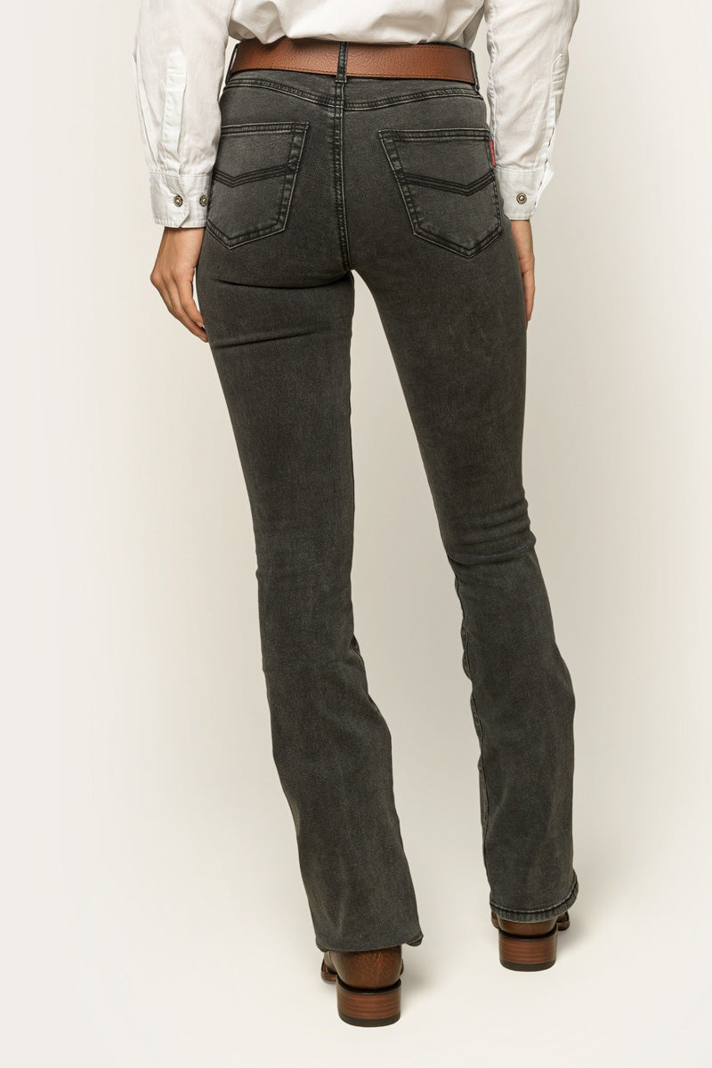 Ringers Western Katherine Cowgirl Womens Mid-Rise Bootleg Jeans - 5