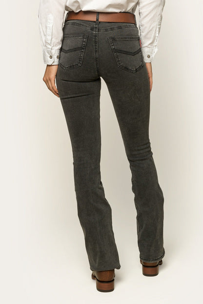 Ringers Western Katherine Cowgirl Womens Mid-Rise Bootleg Jeans - 5