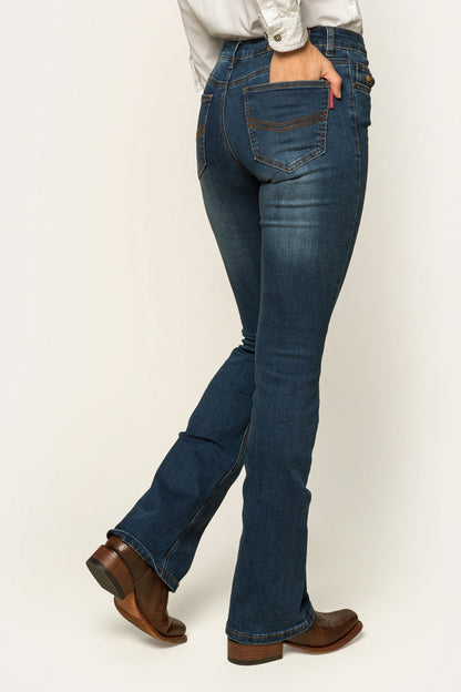 Ringers Western Katherine Womens Mid-Rise Bootleg Jeans - 11