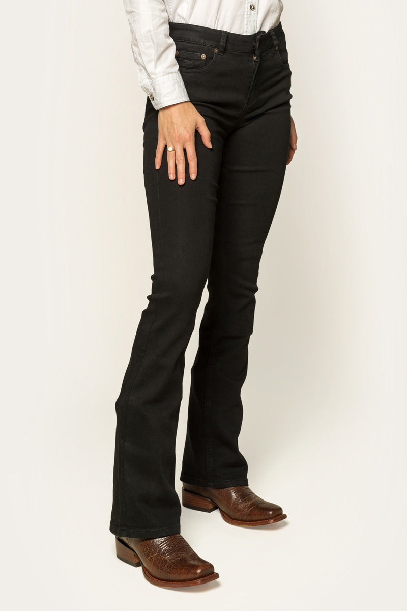 Ringers Western Katherine Womens Mid-Rise Bootleg Jeans - 2