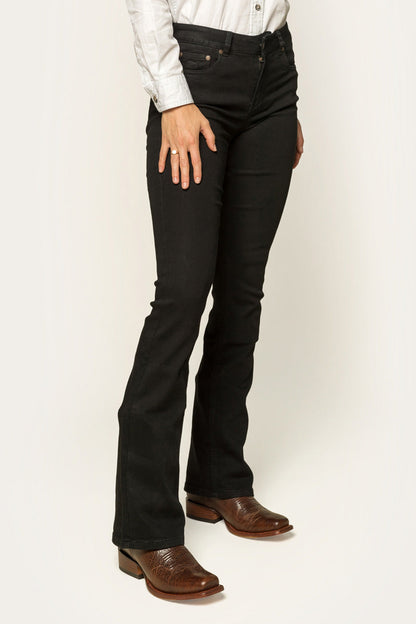 Ringers Western Katherine Womens Mid-Rise Bootleg Jeans - 2