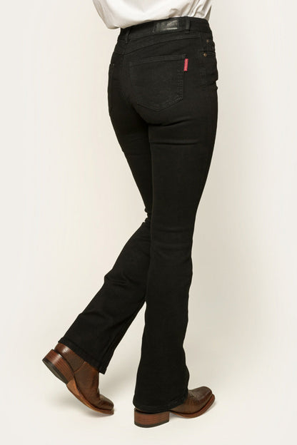 Ringers Western Katherine Womens Mid-Rise Bootleg Jeans - 4