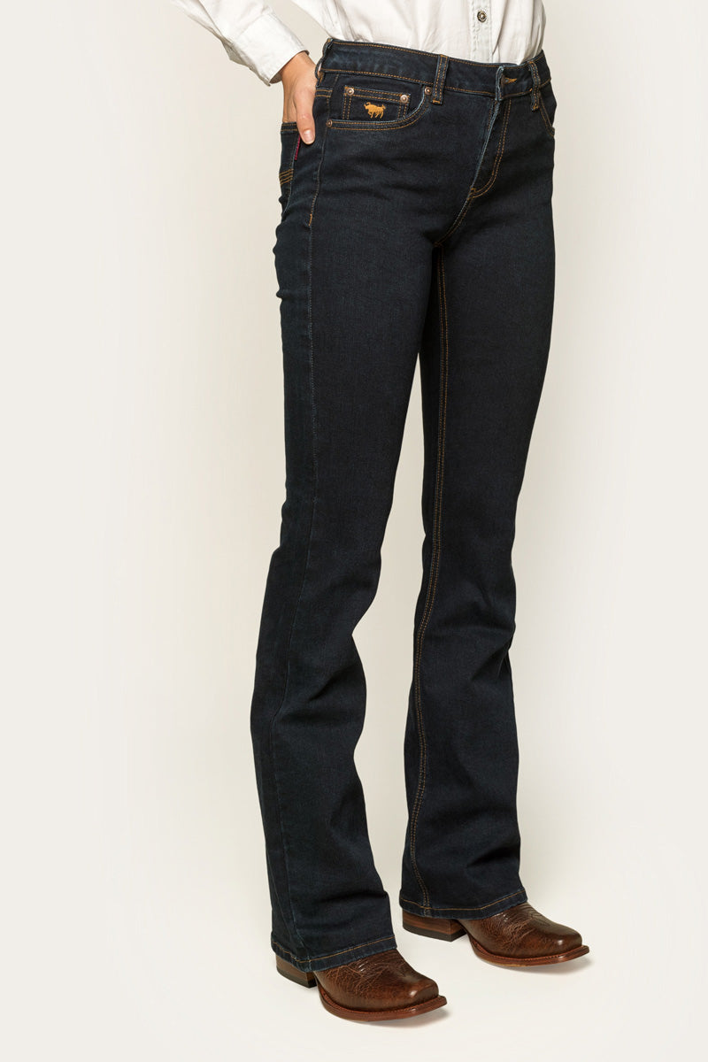 Ringers Western Katherine Womens Mid-Rise Bootleg Jeans