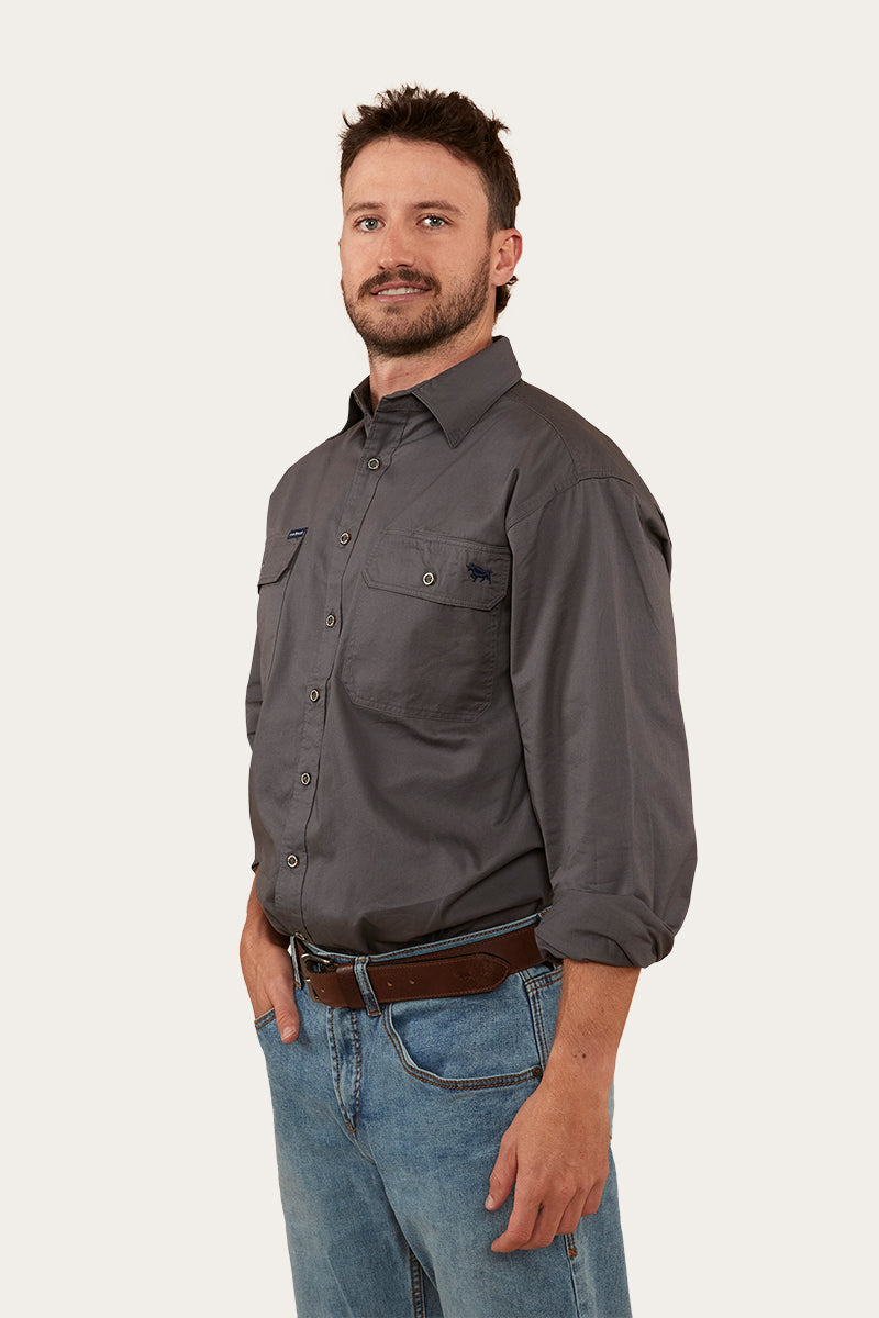 Ringers Western King River Mens Full Button Work Shirt - 13