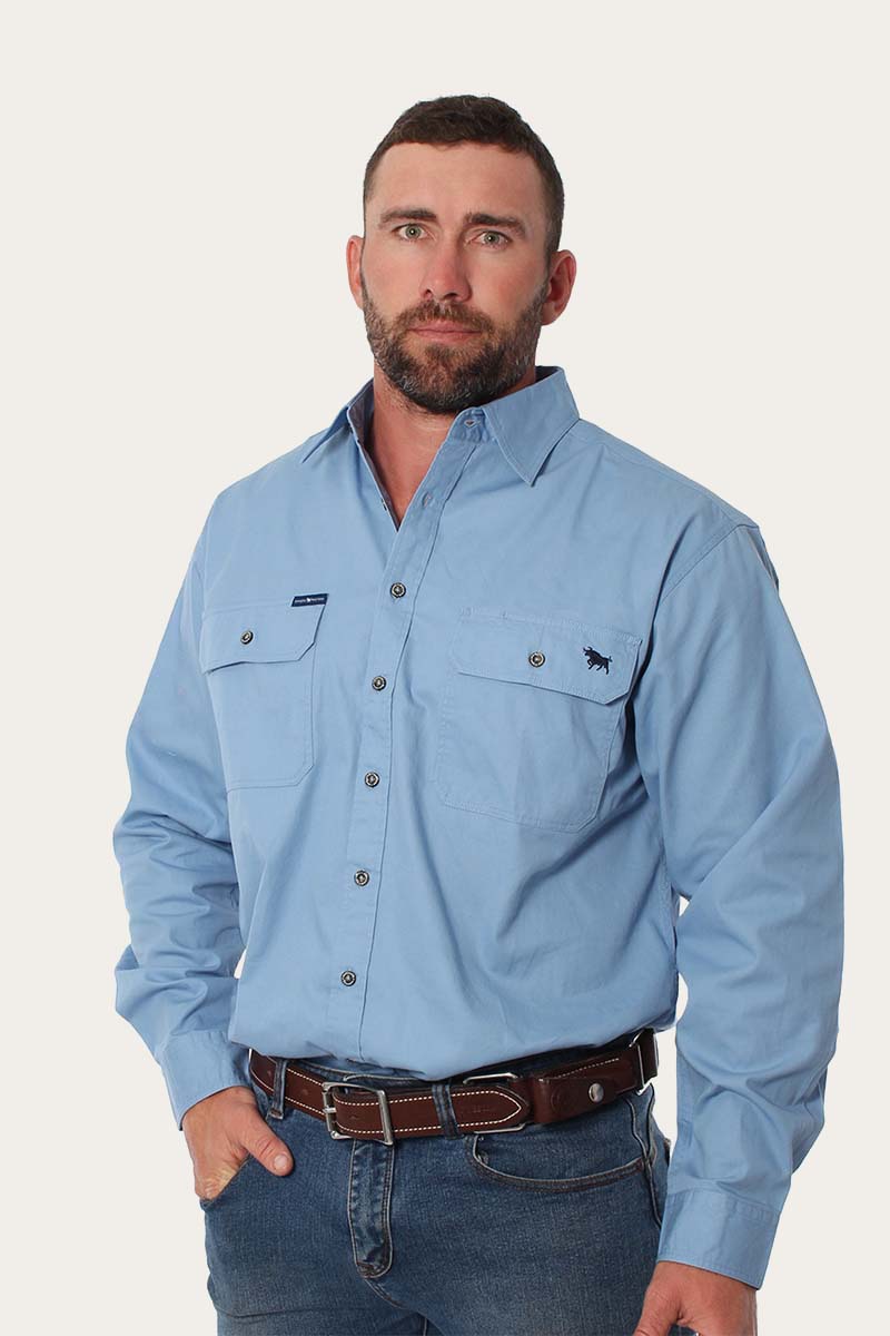 Ringers Western King River Mens Full Button Work Shirt - 15