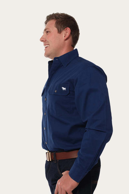 Ringers Western King River Mens Full Button Work Shirt - 5