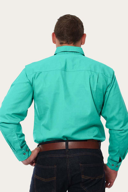 Ringers Western King River Mens Full Button Work Shirt - 17