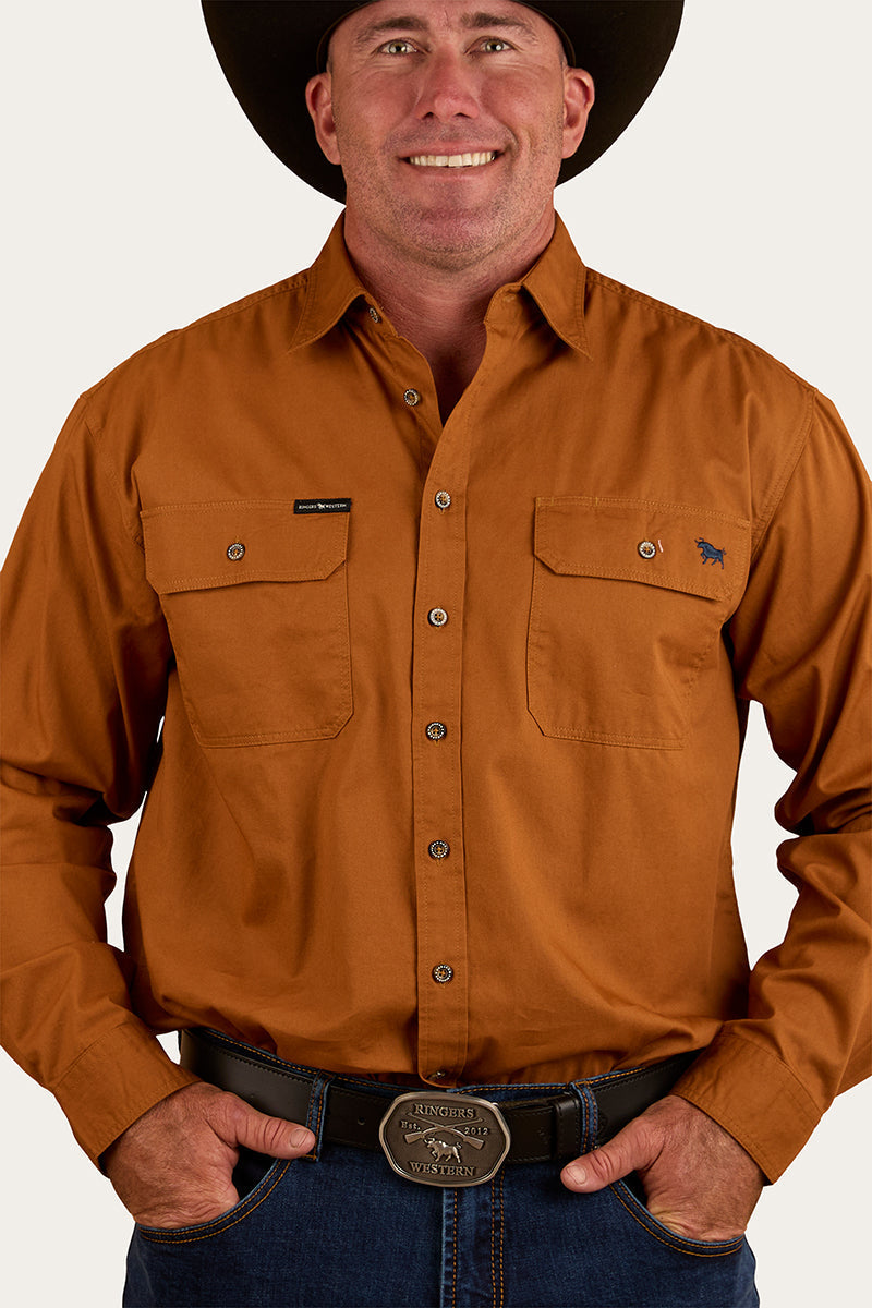 Ringers Western King River Mens Full Button Work Shirt - 21
