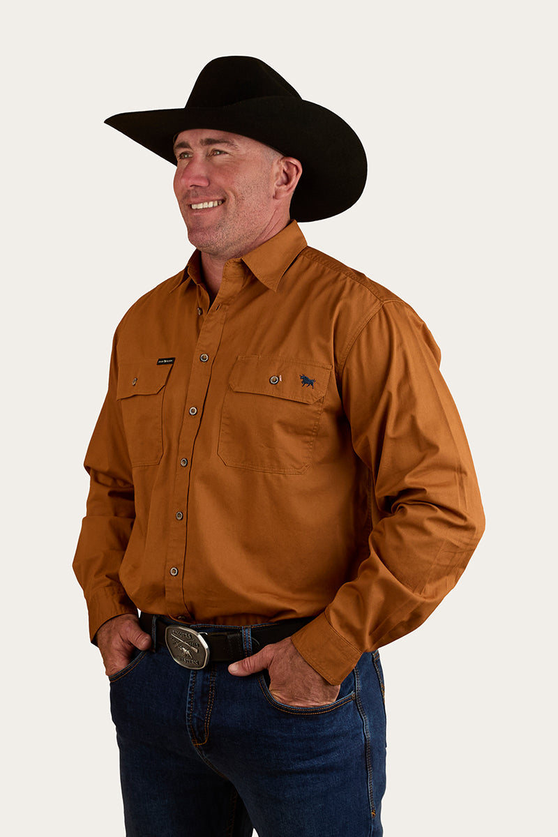 Ringers Western King River Mens Full Button Work Shirt - 23