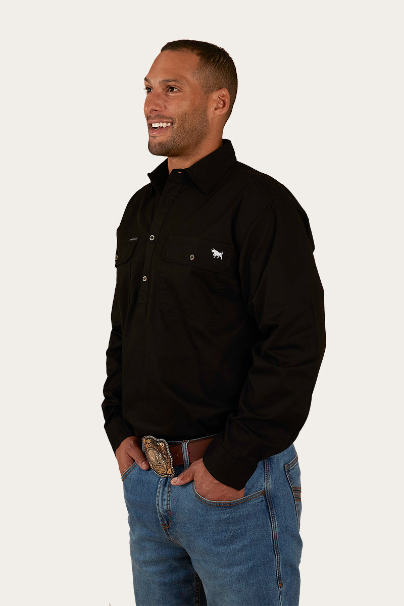 Ringers Western King River Mens Half Button Work Shirt - 3