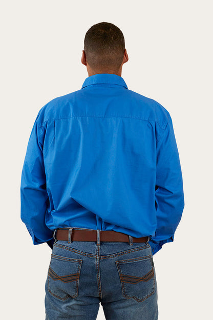 Ringers Western King River Mens Half Button Work Shirt - 19