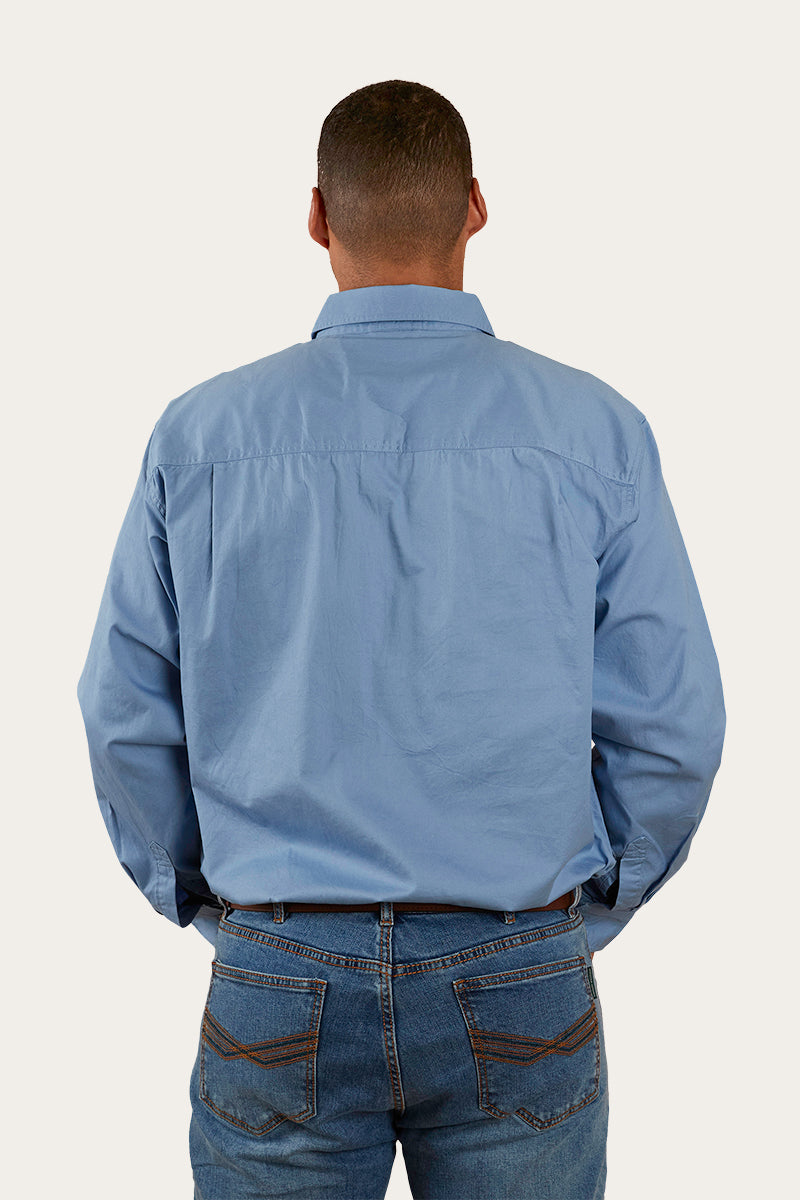 Ringers Western King River Mens Half Button Work Shirt - 32